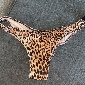 Victoria's Secret Animal Print Bikini Bottom